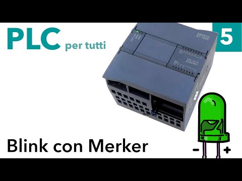 Blink with System Marker on Siemens S7-1200 PLC - PLC for all video 5