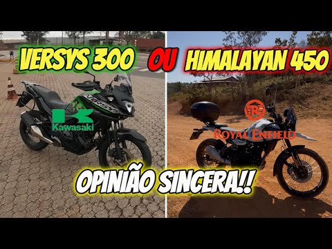 VERSYS OU HIMALAYAN - QUAL A MELHOR ESCOLHA?? OPINIÃO SINCERA.