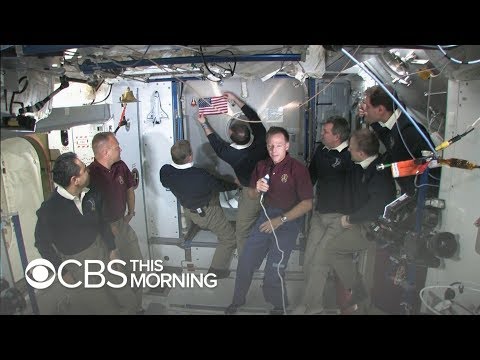 SpaceX and Boeing competing to capture the American flag in space
