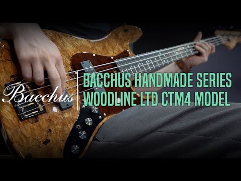 Bacchus Handmade Series Woodline LTD CTM4 Model Demo - ‘BLUE 104’ by Bassist 이중창 (Joongchang Lee)