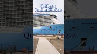 Our FIRST DAY on Quantum of the Seas 🚢 | Royal Caribbean Cruise Vlog #cruise #royalcaribbean