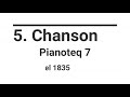 J.Rutter: Suite Antique 5. Chanson Piano Accomaniment