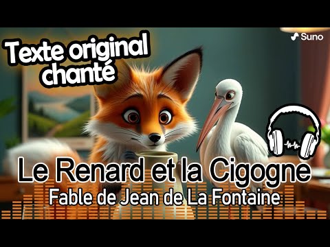 Le Renard et la Cigogne | Jean de la Fontaine