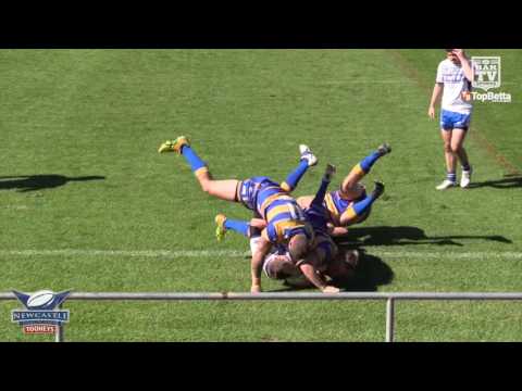 2016 Newcastle RL Round 5 Open Grade Highlights - Central Butcher Boys v Lakes United