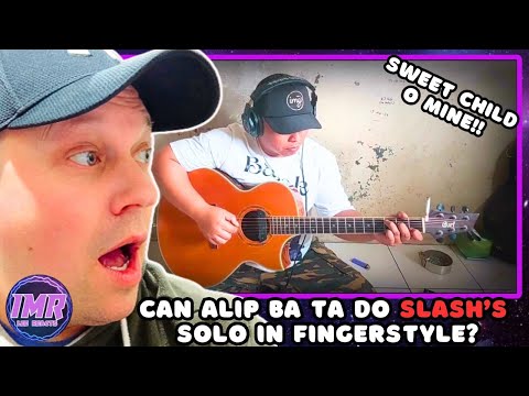 ALIP BA TA | "Sweet Child O Mine" Reaction | He Made Me SING!