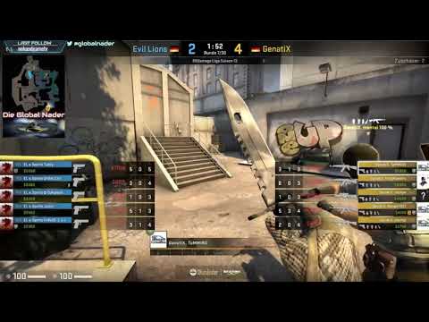 99Damage Season 13| Evil Lions vs GenatiX Map 2 Overpass