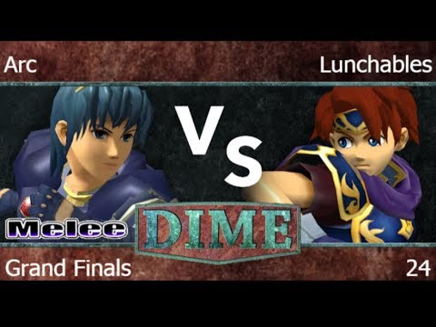 DIME 24 - FX | Arc (Marth) vs FX | Lunchables (Roy, Marth) Grand Finals - Melee