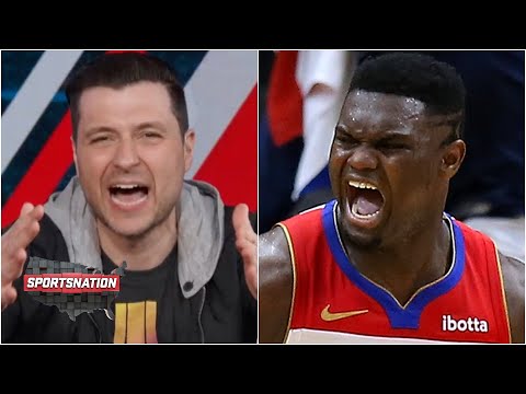 體育新聞|Arda Öcal在他的第一個NBA Top Shot包中得到了Zion Williamson的扣籃。 (SportsNation | Arda Öcal gets a Zion Williamson dunk in his first NBA Top Shot pack)