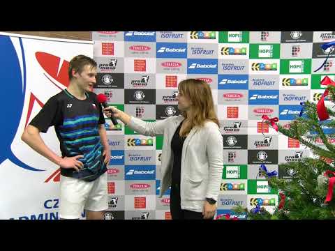 Rozhovor s Jiřím Králem – Babolat Mistrovství ČR v badmintonu U19