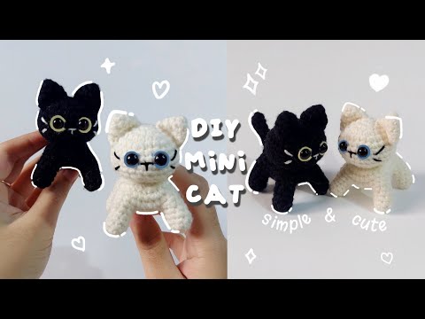 ♡ Crochet Cat Tutorial | Simple & Cute ♡