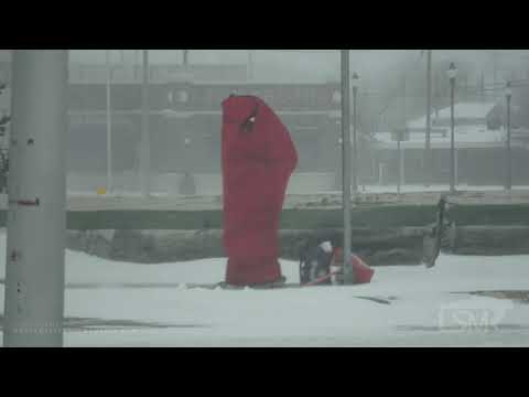 2-14-21 - Amarillo, TX -  Blowing Snow and Extreme Windchill's Create Tough Travel Conditions