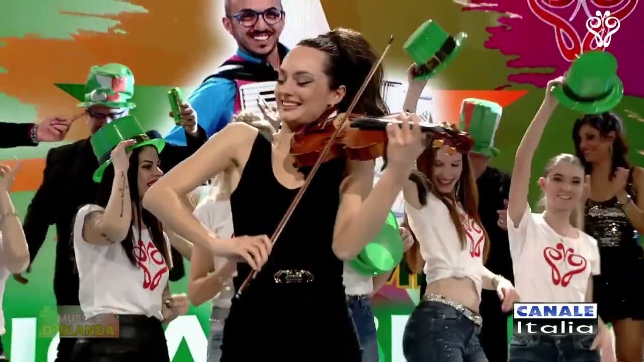 Mirko Putzu - MUSICA D'IRLANDA (nuovo ballo di gruppo) Canale Italia SPECIALE FARFALLINA in TV