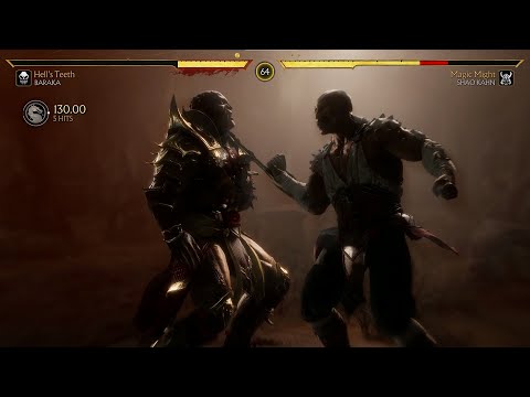 BARAKA VS SHAO KAHN |  MORTAL KOMBAT 11  |   FIGHT