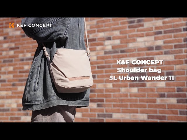 Vídeo relacionado con K&F CONCEPT Bolsa Funda Cámara Réflex Impermeable Pequeño Estuche Crossbody para cámara de Hombro con Correa Ajustable DSLR/SLR/Mirrorless Compact Photography Bags-Negro