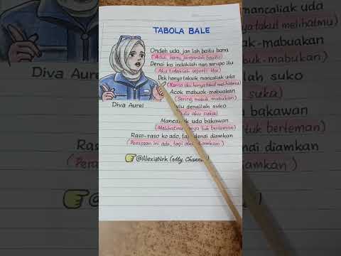 TABOLA BALE || SILET OPEN UP Ft. JACSON ZERAN, JUAN REZA & DIVA AUREL (LIRIK)