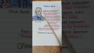 Download lagu TABOLA BALE || SILET OPEN UP Ft. JACSON ZERAN, JUAN REZA & DIVA AUREL (LIRIK) mp3