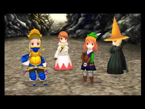 Final Fantasy 3 Playthrough Part 49 - Cave of Shadows, bad ending