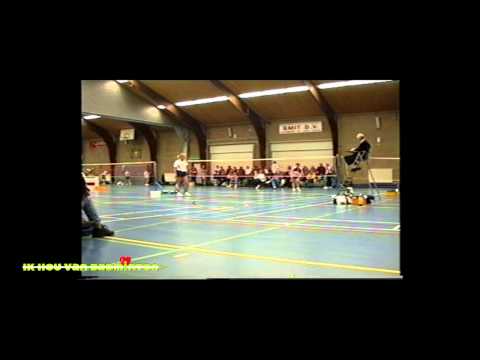 Old skool Dutch badminton (2002/2003) with Dicky Palyama, Jeanette de Jong etc.