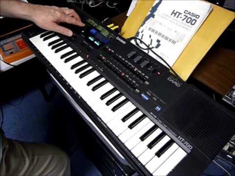 Casio HT-700 demo by Synthdude.