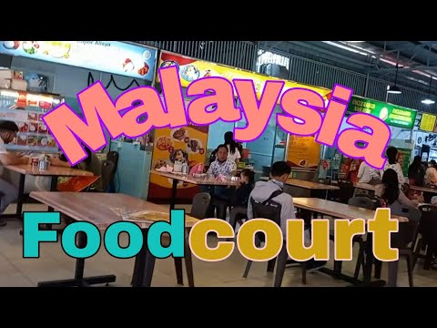 6 Medan Selera YJ JOHOR Bahru Praça de alimentação da Malásia