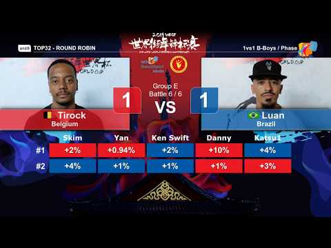 Round Robin Top 32 Tirock vs Luan - WDSF World Breaking Championship