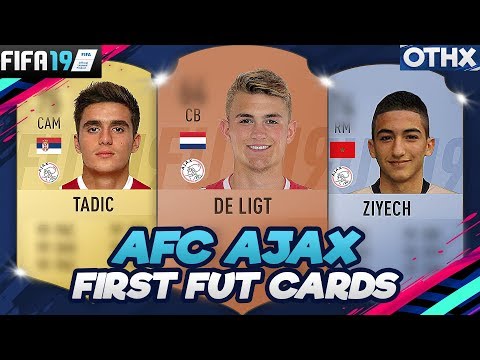 FIFA 19 | AFC Ajax First and Current FUT Cards + Faces & Potential FUT 09 to FUT 19 @Onnethox