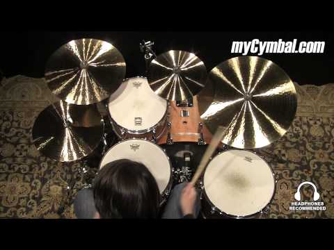Демонстрация звучания Paiste Signature 16" Mellow Crash