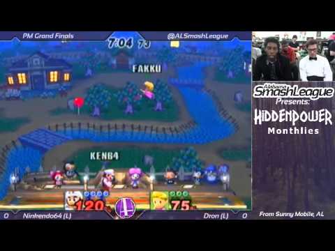HP Monthlies (Sept. 2014) - Grand Finals - Ninkendo64 (Mario) vs. Dron (Lucas) - PM Singles