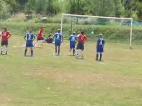 Nafta Chorkówka - karny Marszała w meczu z Dobieszynem