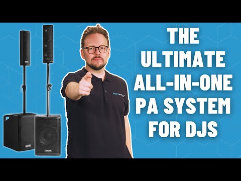 Vonyx VX1050BT 🔊 – THE Compact & Affordable DJ Line Array Speaker System 🎧