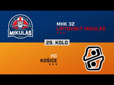 29.kolo MHk 32 Liptovský Mikuláš - HC Košice HIGHLIGHTS