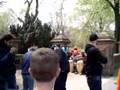 Filming Sesame Street In Central Park