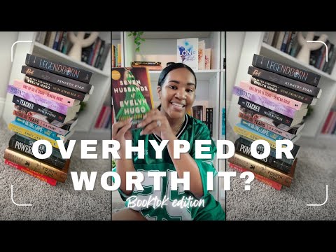 BookTok books: worth it or overhyped? 🤓👀📚