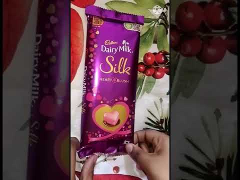 Valentine's Day Special #Dairy Milk Silk Heart Blush Pack Opening# Love Ringtone2022#shorts