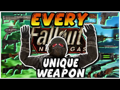 How To Get Every Unique Weapon In Fallout New Vegas
