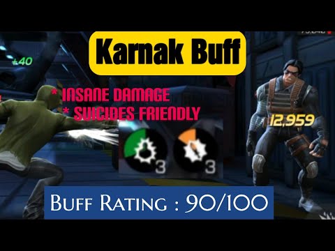 Karnak Buff | Initial Impression | #marvel #contest #contest
