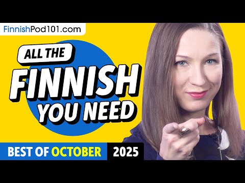 Your Monthly Dose of Finnish - Best of October 2025