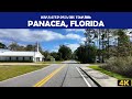 🚗 4K Scenic Drive Through Panacea, Florida | Serene Views & Coastal Beauty 🌅🌊