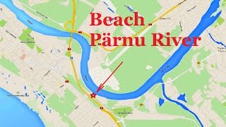 preview picture of video 'Beach Pärnu River'