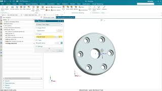 NX Measure: Measuring relative to an alternate coordinate system [NX 12.0.1]