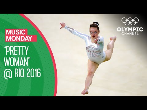 Amy Tinkler's Bronze Medal Floor Routine to "Pretty Woman" at Rio 2016 | Music Monday