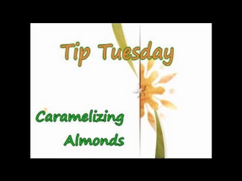 小貼士週二 - 如何焦糖杏仁食譜/展示我的咖喱。 (Tip Tuesday - How to Caramelize Almonds Recipe / Show Me The Curry)