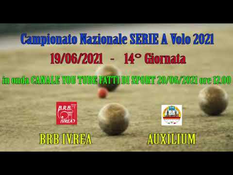 Bocce :  Promo  BRB Ivrea - Auxilium Saluzzo