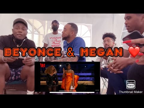 Megan Thee Stallion & Beyoncé Win Best Rap Song | 2021 GRAMMY Awards Show Acceptance Speech|Reaction