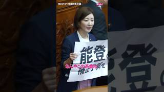 バカみたいですか？ #れいわ新選組 #山本太郎 #大石あきこ #バカ #政治 #国会 #プラカード #デモ #抗議 #能登半島地震 #能登 #予算 #裏金 #解散総選挙 #shorts