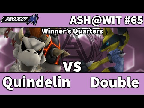 Quindelin (Bowser) vs Double (Lucario) - ASH@WIT #65 PM Winner's Quarters
