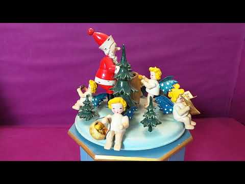 Steinbach uralte Spieluhr Nr.051 - ein seltenes Sammlerstück aus dem Erzgebirge