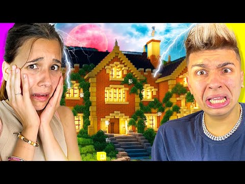 QUALCUNO HA DISTRUTTO LA NOSTRA CASA... VANILLA CON MIA SORELLA SU MINECRAFT ITA