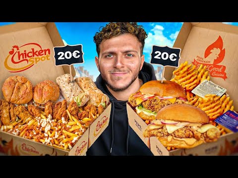 20€ Pepe Chicken vs 20€ Chicken Spot (Dinguerie)