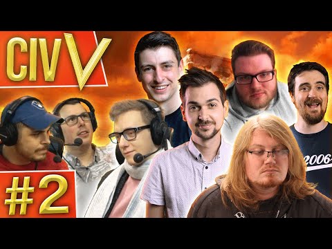 Civ V: MEGA GAME #2 - The Honk Begins